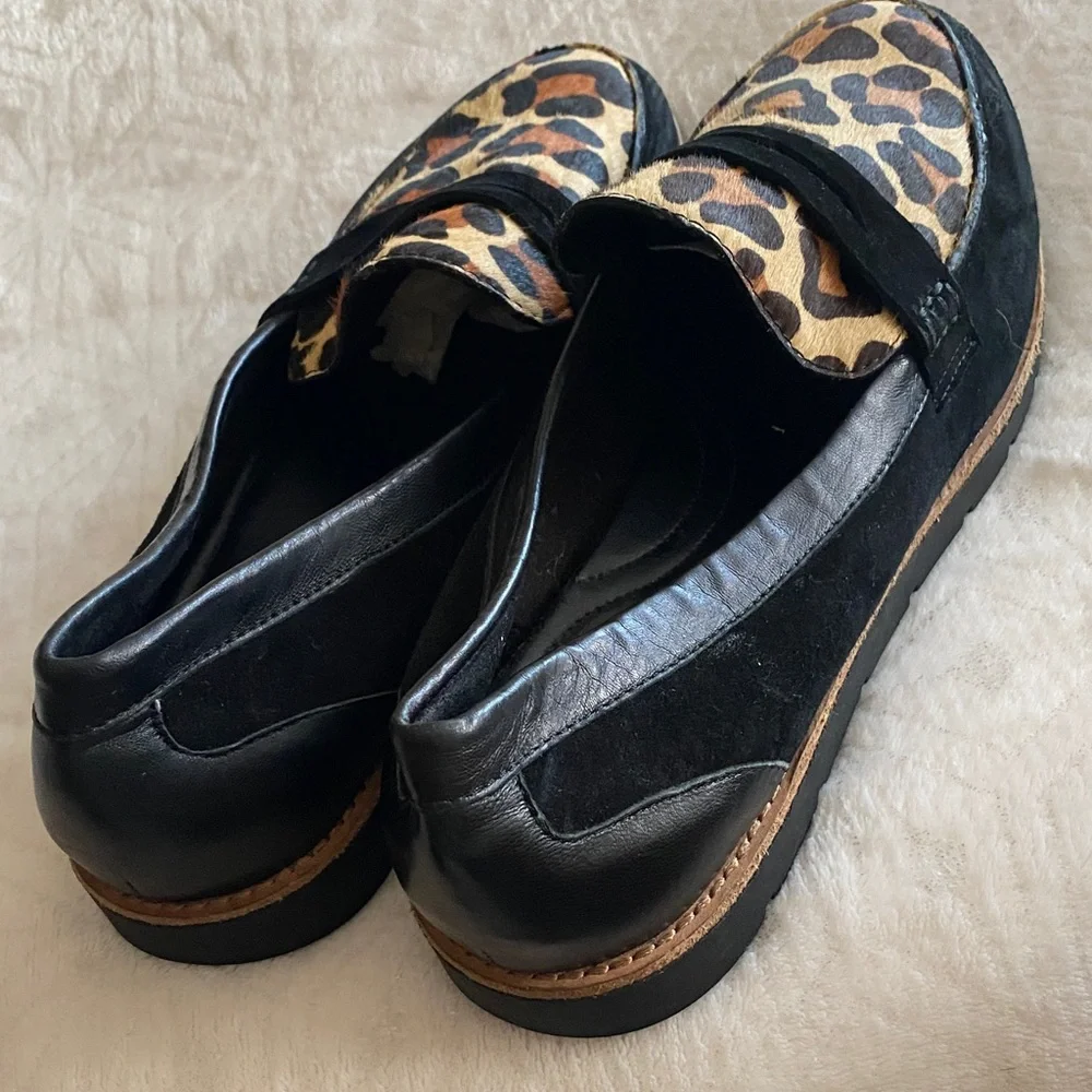 VANELI Leopard Print Women's Loafers